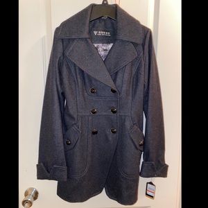 Guess Double Breasted Pea Coat